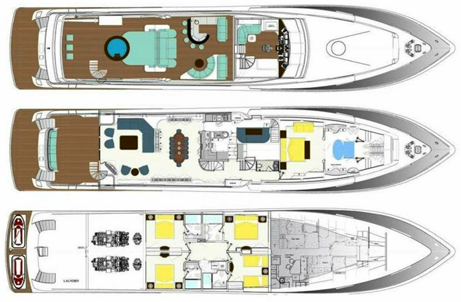 Broward Yachts Floor Plans Viewfloor.co